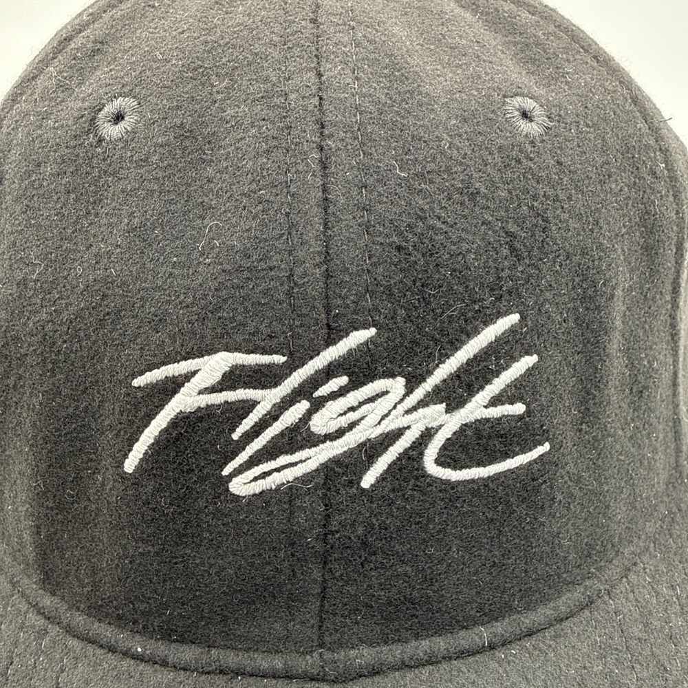 NEW Nike Jordan Flight Unstructured Hat Black HF6241‎ 010 Wool Medium Large - Picture 3 of 11